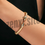 David Yurman Cable Bracelet in 18K